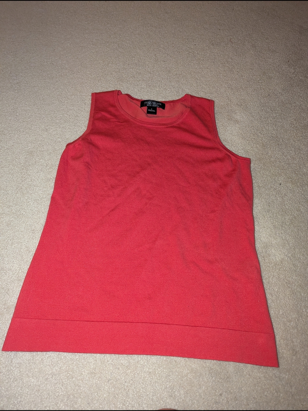 August Silk Top Sz S